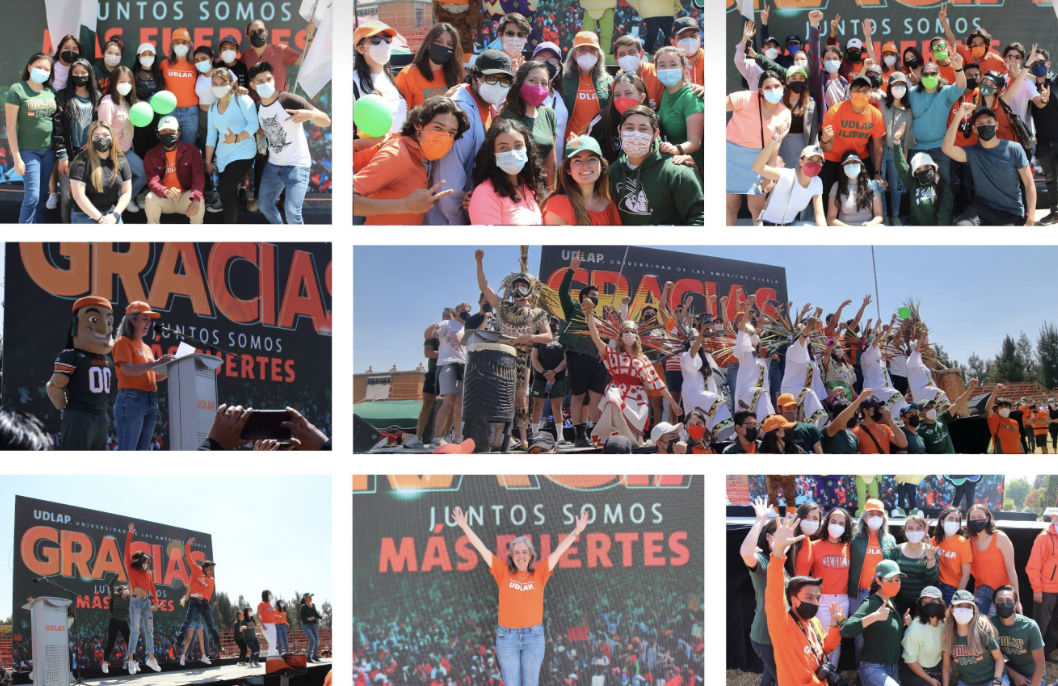 UDLAP celebra el regreso a su campus 