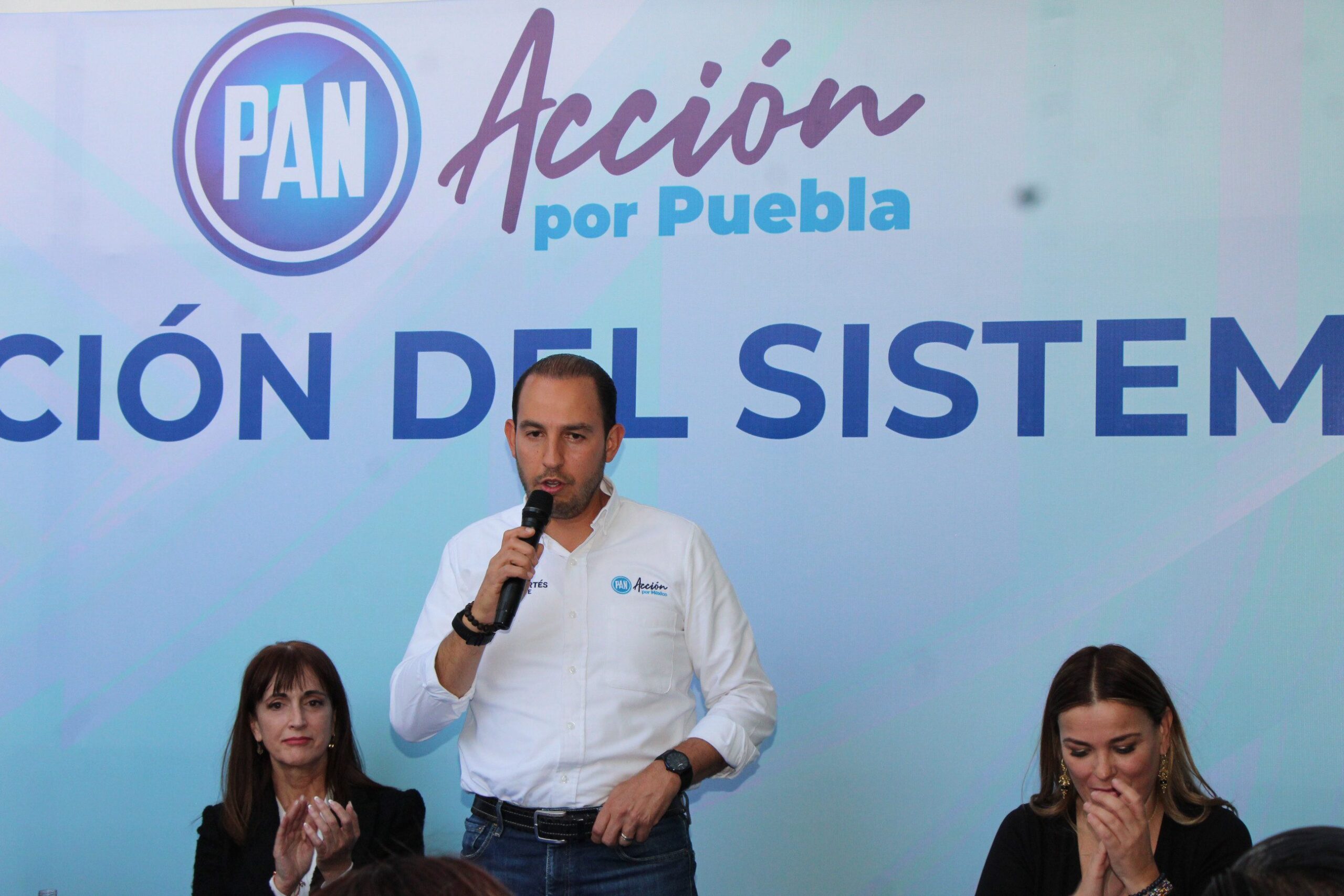 Instala Marko Cortés el Sistema PAN en Puebla