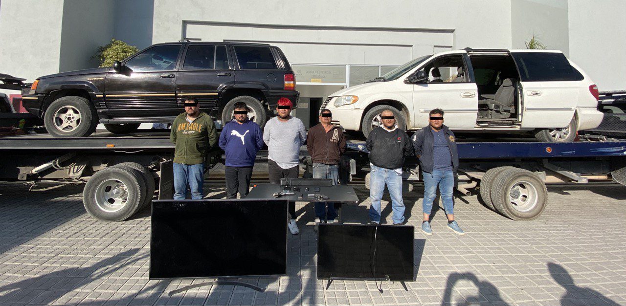 Detiene Policía Municipal de San Andrés Cholula a banda presuntamente dedicada a robo de comercio 