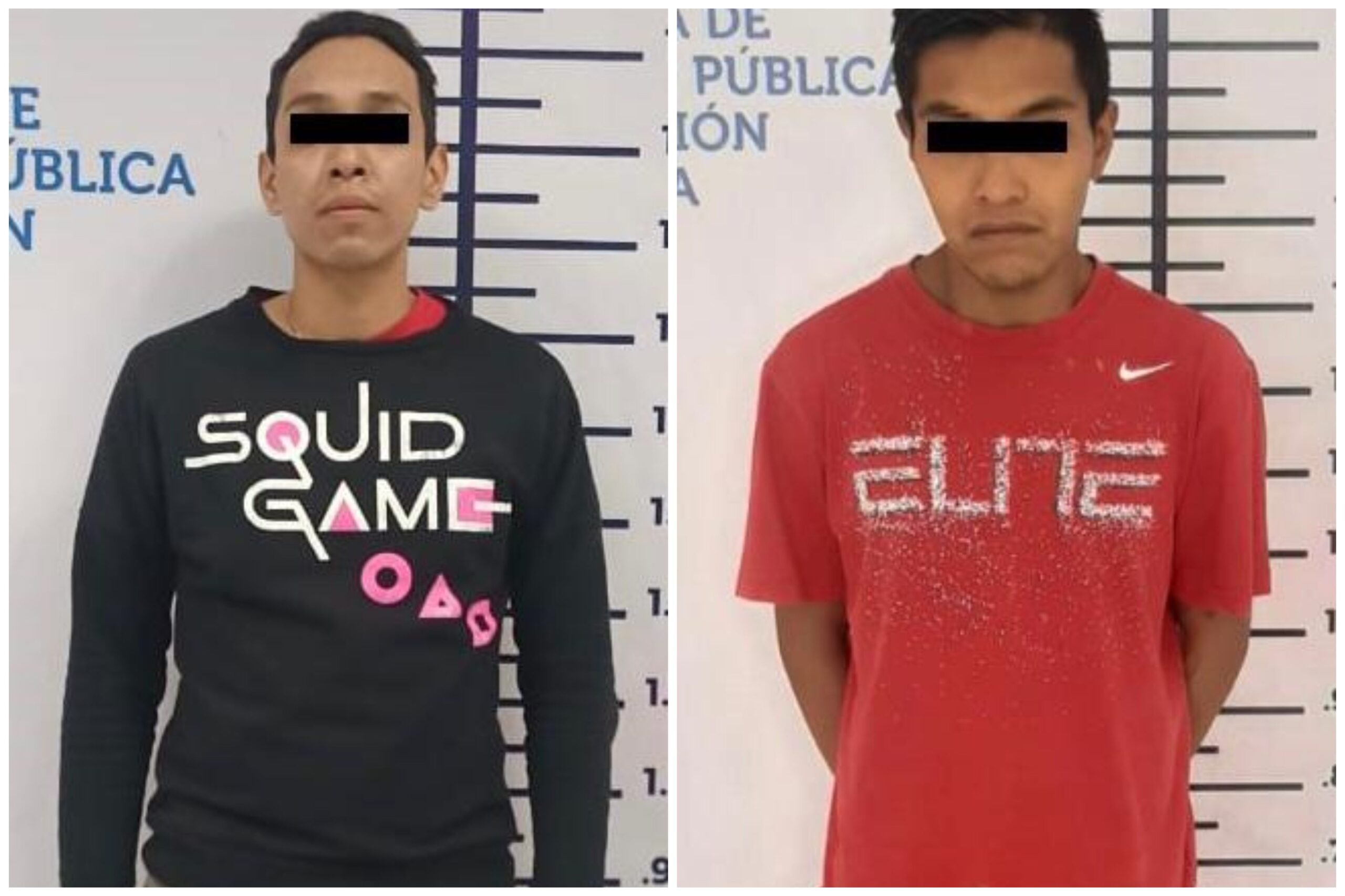 Detienen a dos presuntos asaltantes de robo a negocio en San Andrés Cholula
