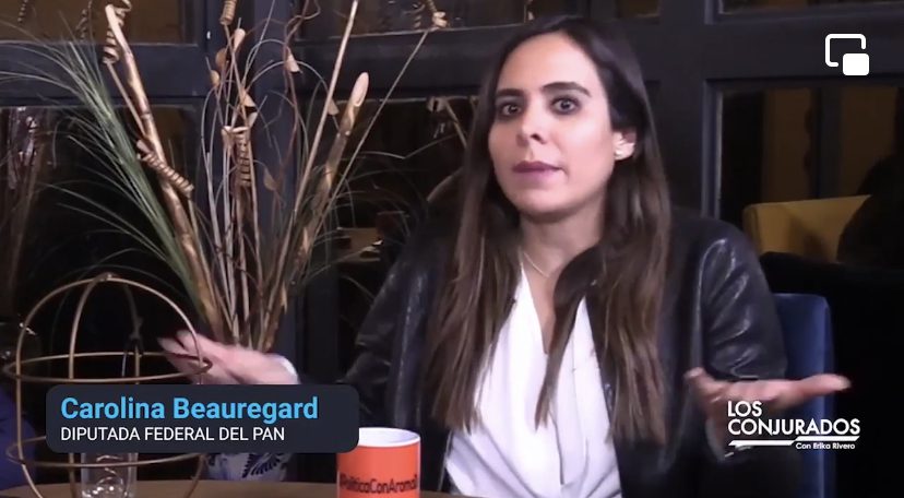 Sería preocupante que el PRI apoyara Reforma Eléctrica: Carolina Beauregard