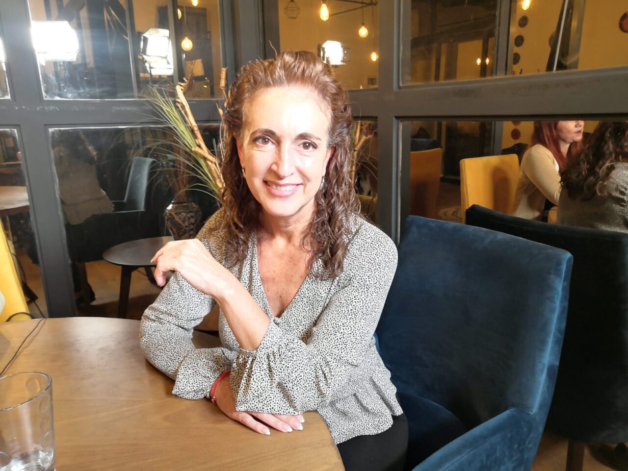 Estoy feliz de haberme reunido con Genoveva Huerta: Augusta Díaz de Rivera