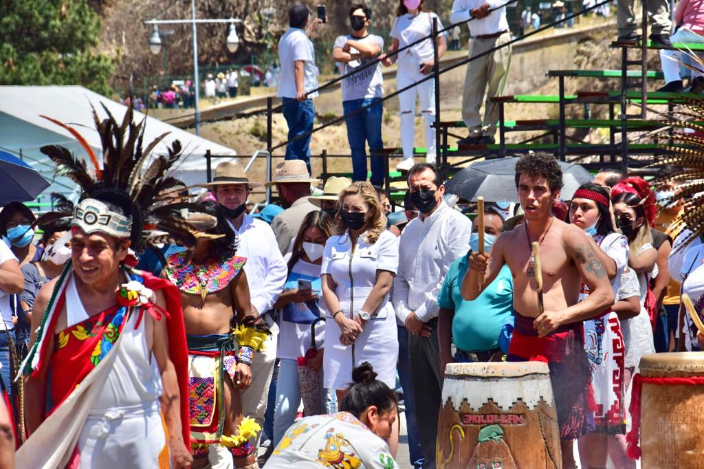 Participaron más de 70 mil personas en el Festival Equinoccio 2022 en San Pedro Cholula