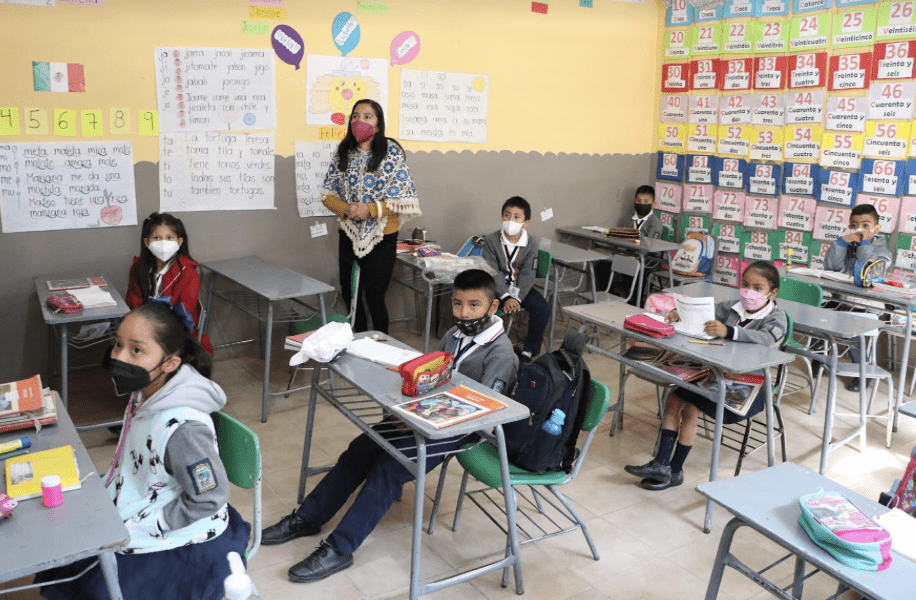 Regresarán a clases presenciales más de 1 millón 600 mil alumnos el próximo 25 de abril