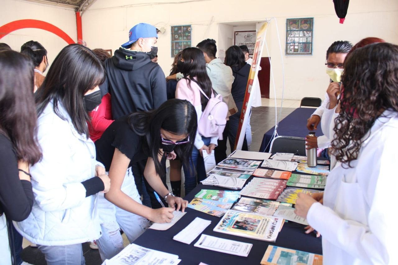 Impulsa IJMP feria contra las adicciones en juntas auxiliares de la capital de Puebla