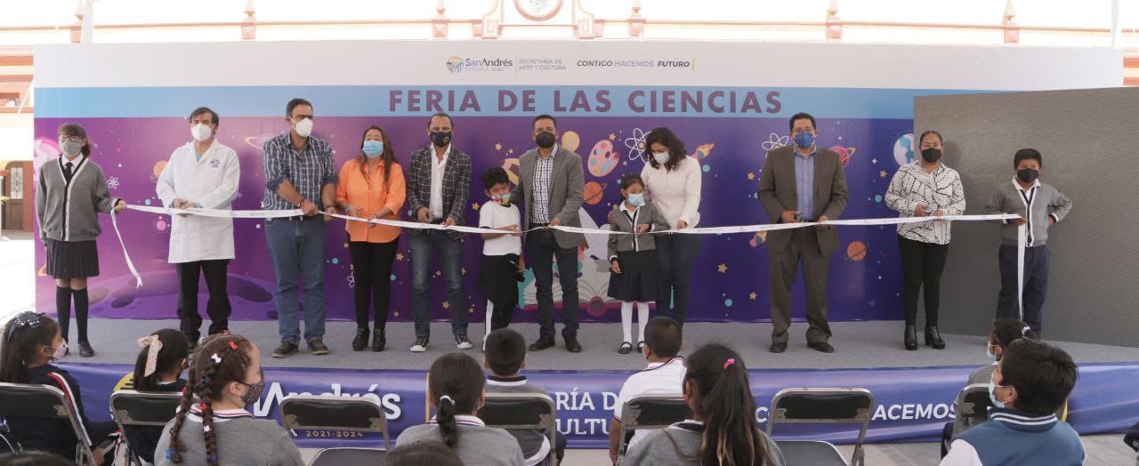 Inaugura Mundo Tlatehui primera Feria de la Ciencia en San Andrés Cholula