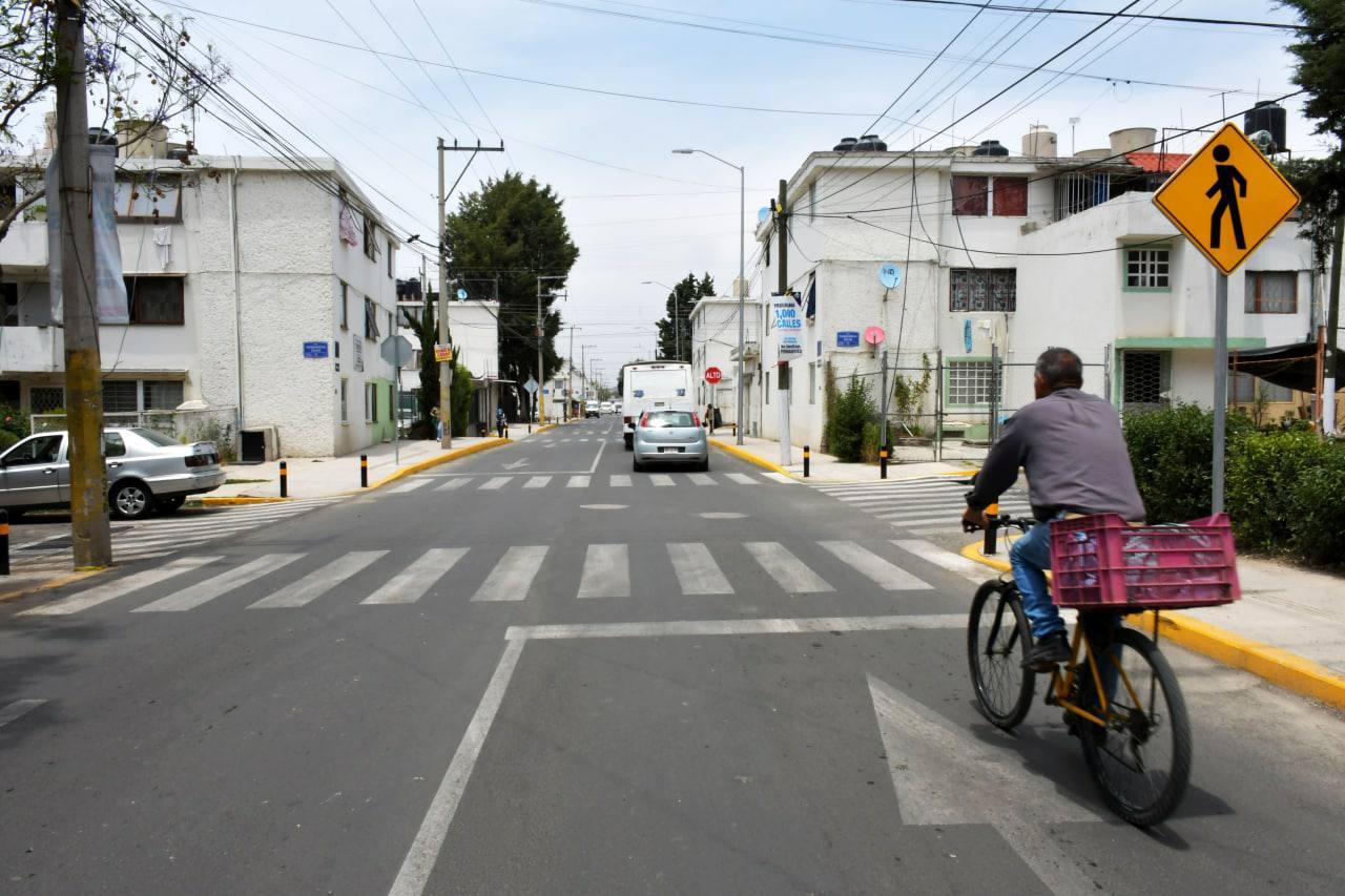 Avanza Ayuntamiento de Puebla en construcción de calles; ahora en Guadalupe del Conde