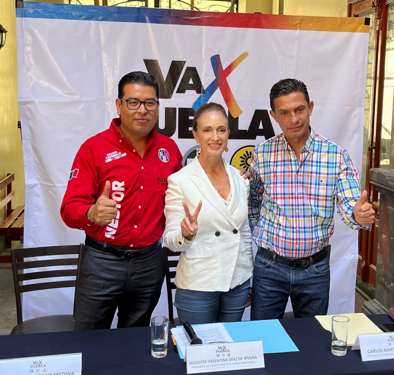 Presenta alianza “Va por Puebla” denuncia penal ante la FGR contra AMLO y Morena