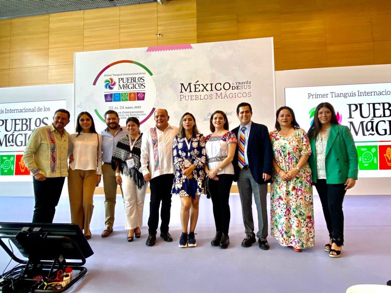 Se presenta Chignahuapan ante el mundo en el Primer Tianguis Internacional de los Pueblos Mágicos.