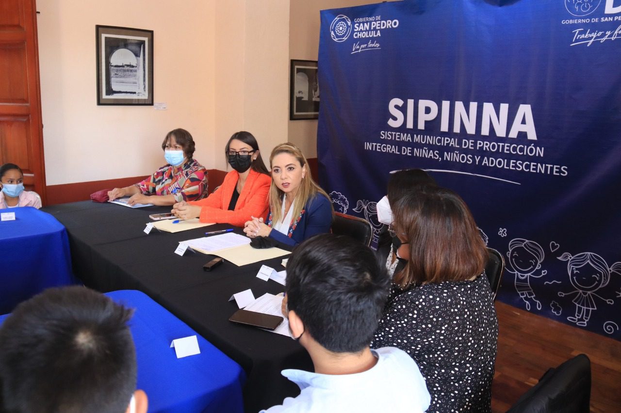 Toma protesta el Comité Municipal de SIPINNA en San Pedro Cholula