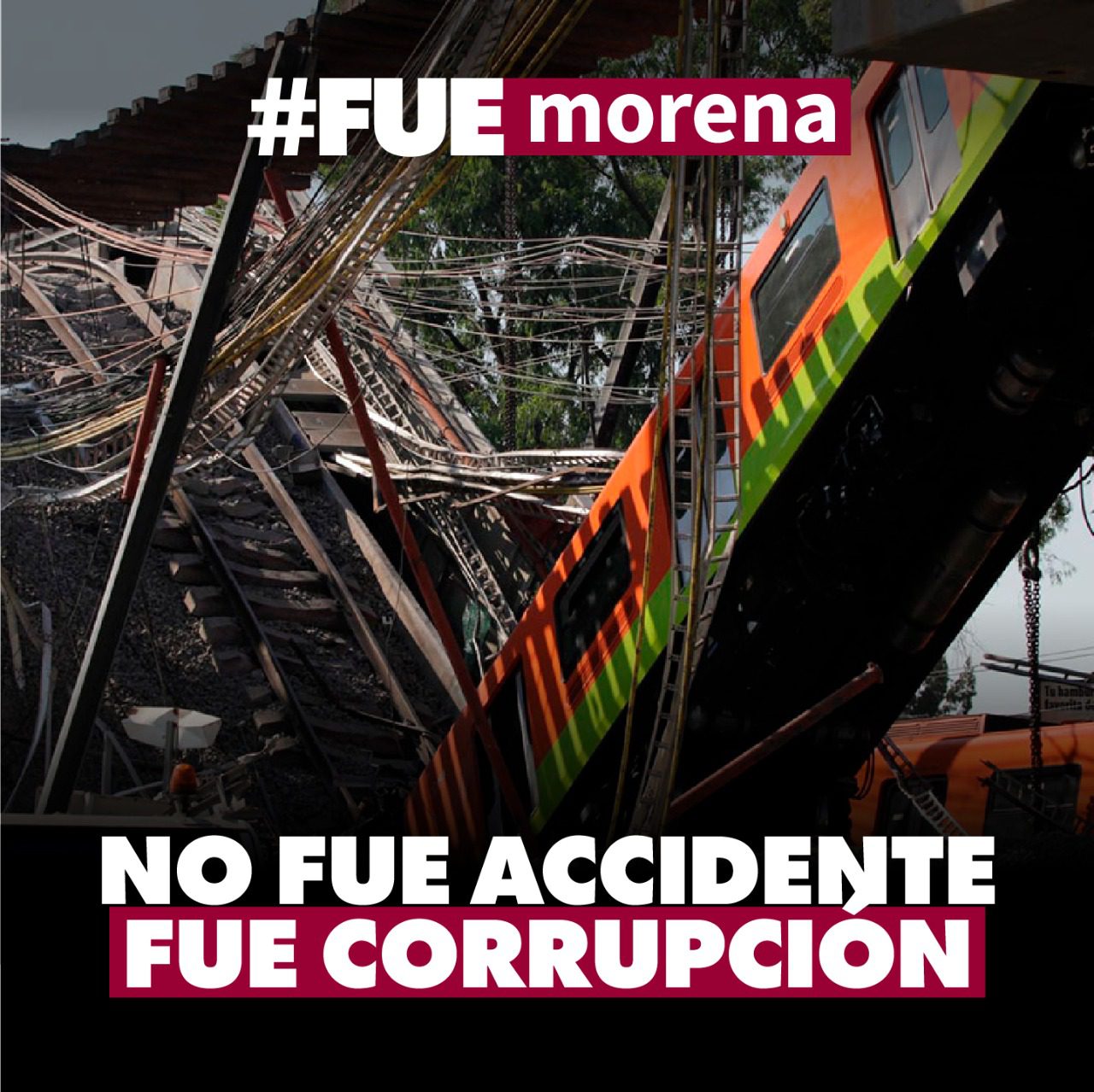 Corrupción de Morena provocó la tragedia de la L12: PRI