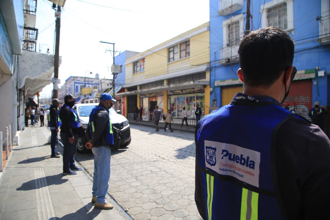 Continúa Ayuntamiento de Puebla con el reordenamiento del Centro Histórico