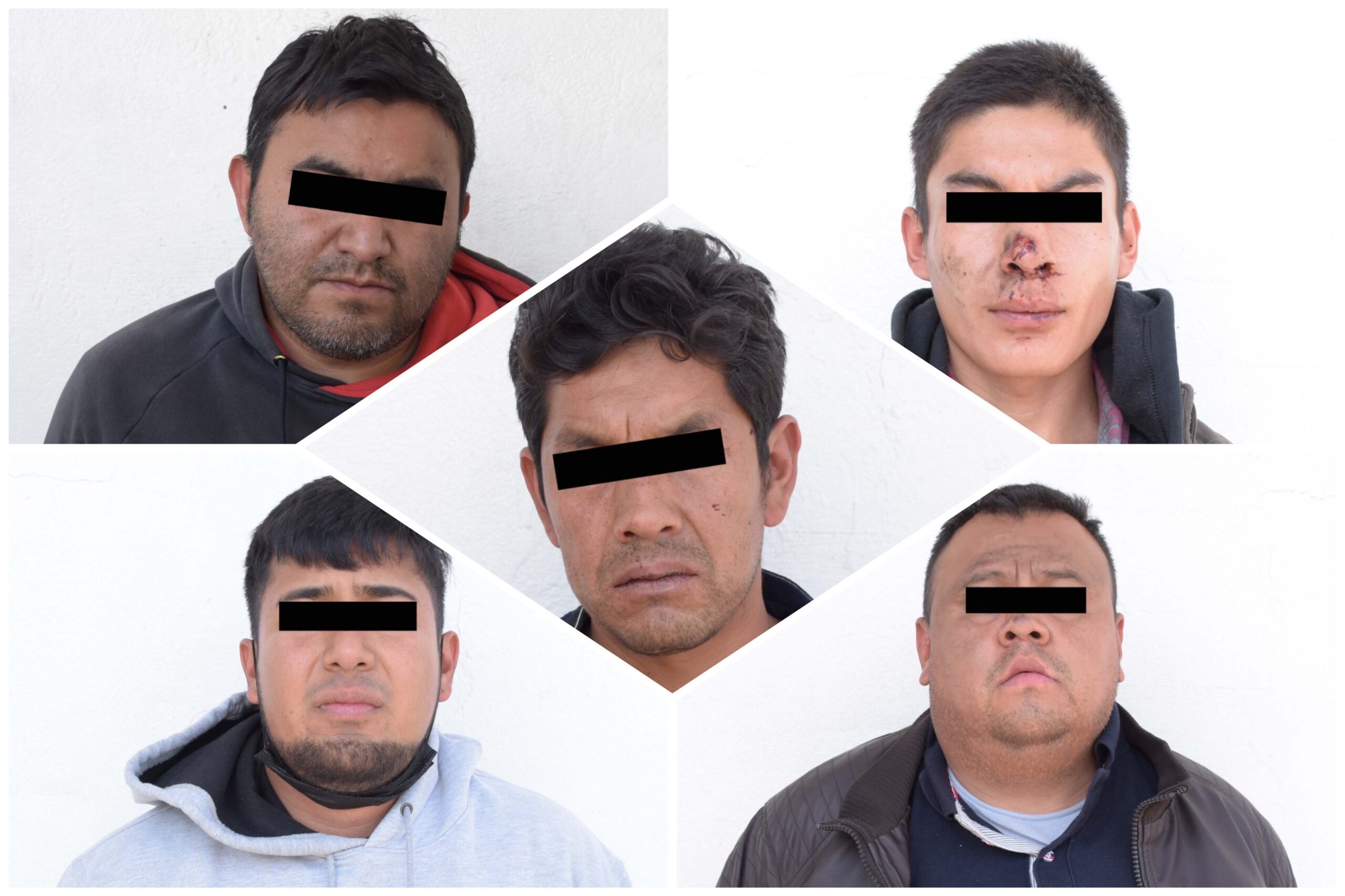 Detiene Policía Municipal a cinco hombres por asalto a camión de valores en Las Ánimas