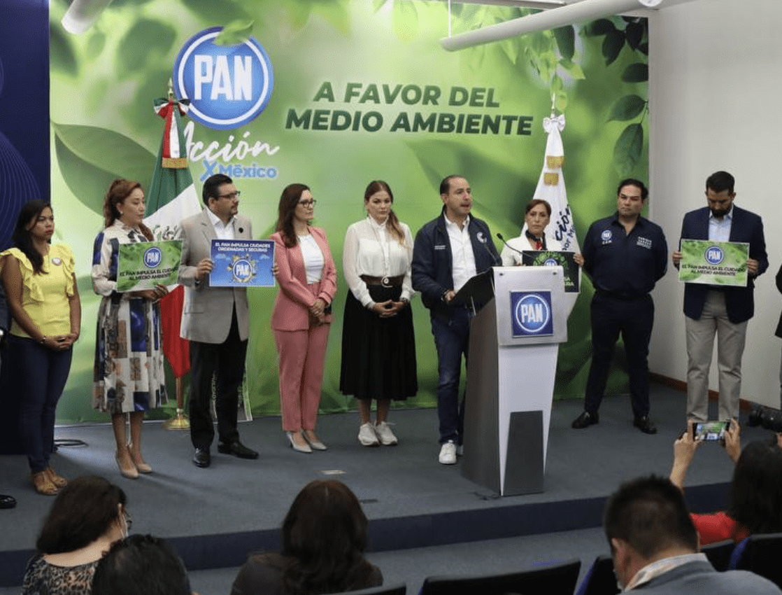 El PAN impulsará en los congresos locales la Ley General de Movilidad: Marko Cortés