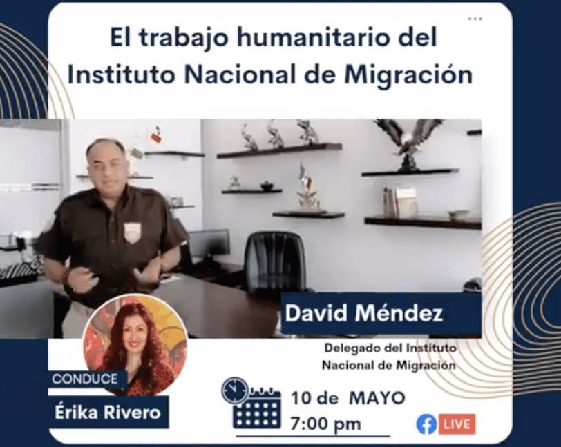 El trabajo humanitario del INM