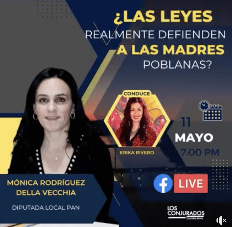 ¿Las leyes realmente defienden a las madres poblanas? – Entrevista con Mónica Rodríguez Della Vecchia