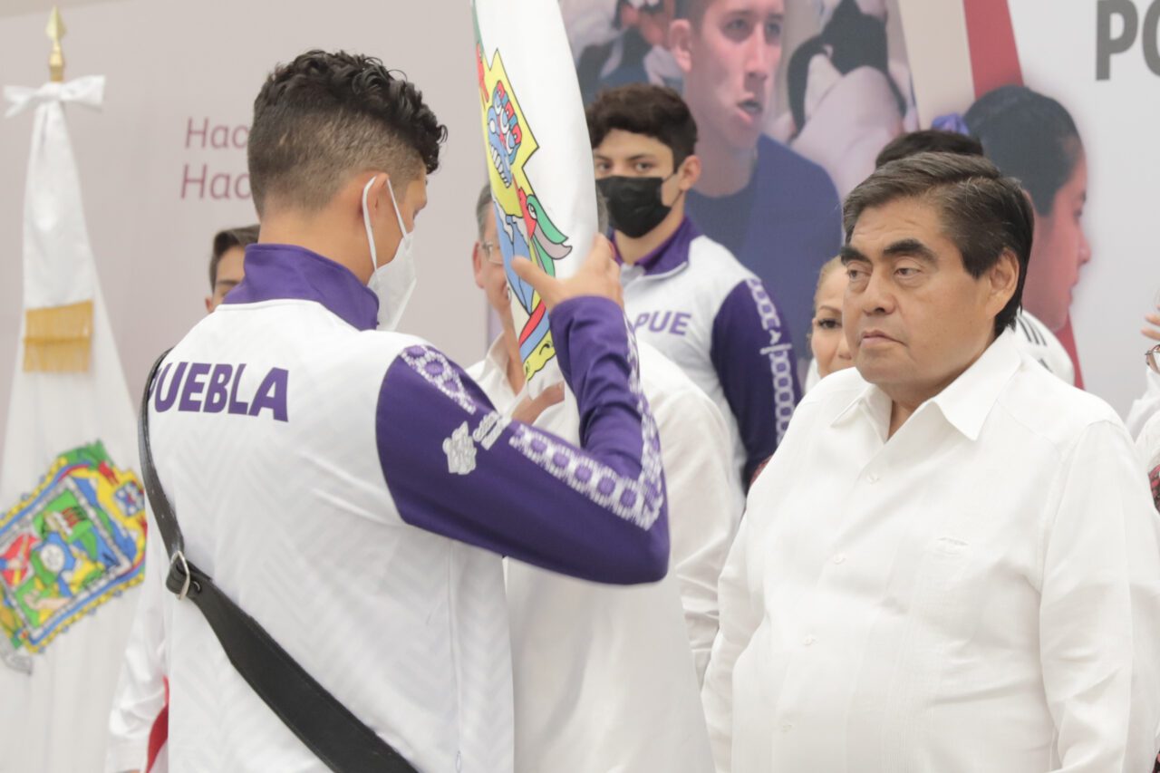Convoca MBH a deportistas poblanos a representar al estado con entrega y corazón