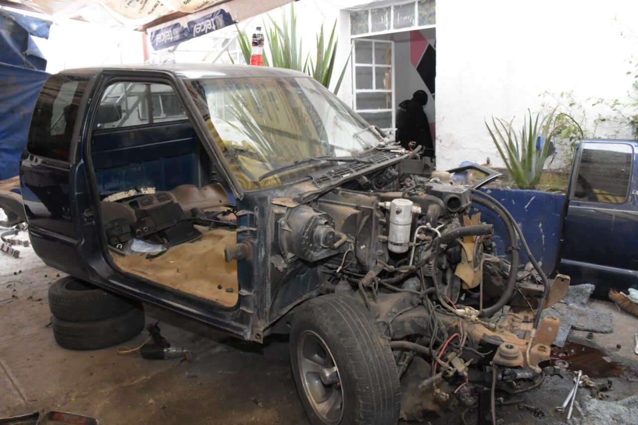Duro golpe al robo de vehículos y autopartes en Puebla capital