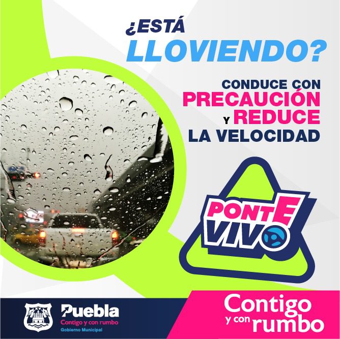 Pide Ayuntamiento de Puebla extremar precauciones ante temporada de lluvias