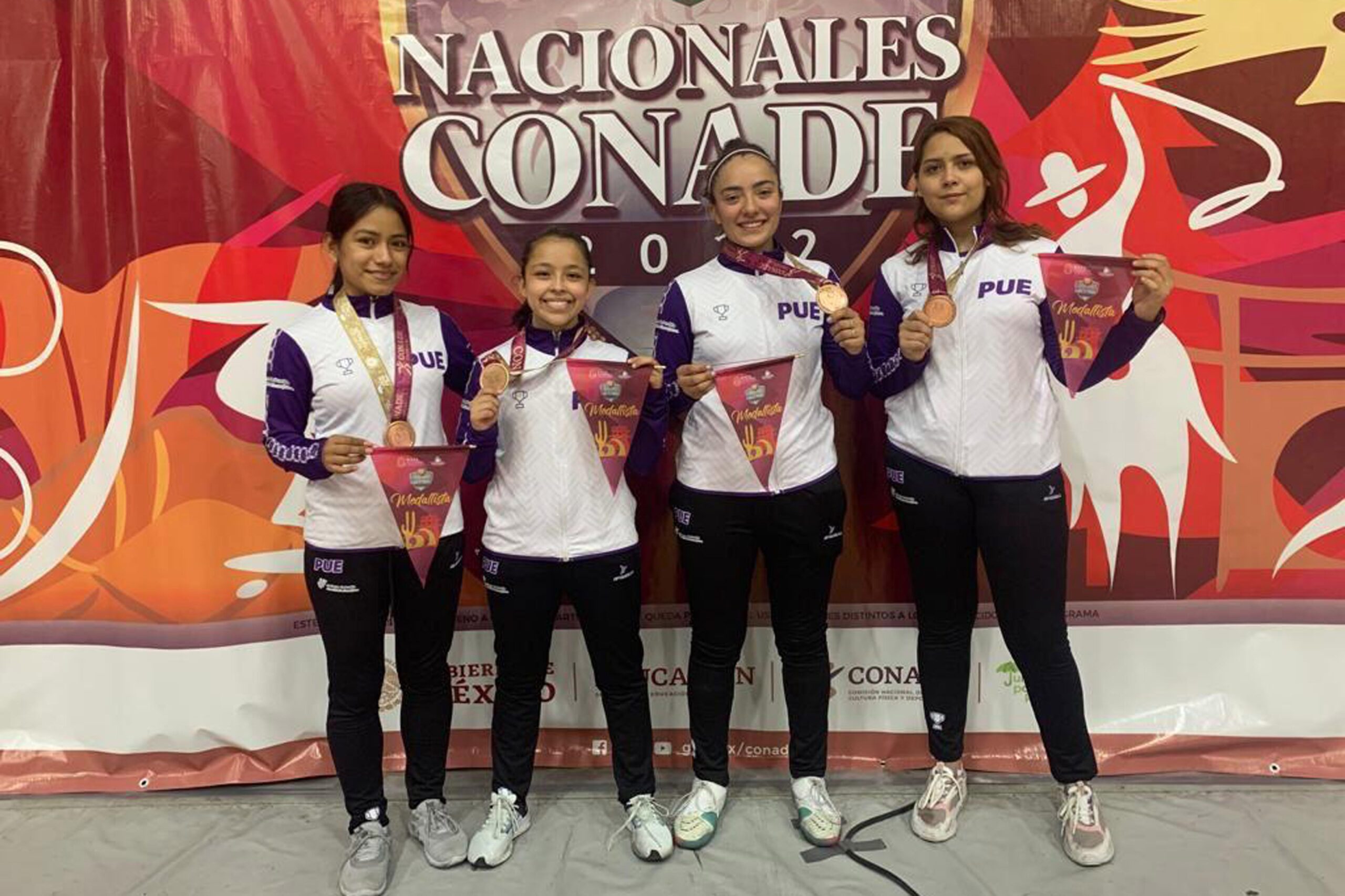 Logra la BUAP medallas de plata y bronce este fin de semana en los Juegos Nacionales CONADE 2022￼