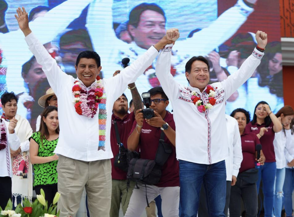 Vivirá Oaxaca fiesta democrática el 5 de junio, porque llegará la transformación: Mario Delgado