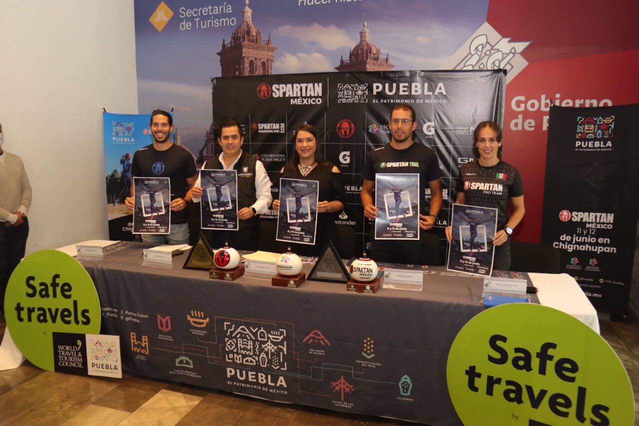 Presentan Ayuntamiento de Chignahuapan y Secretaría de Turismo la edición internacional de Spartan Race