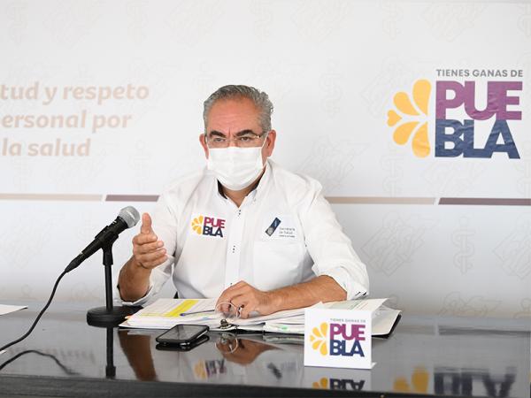 Registra Puebla incremento del 11% en hospitalización por COVID-19: Salud￼