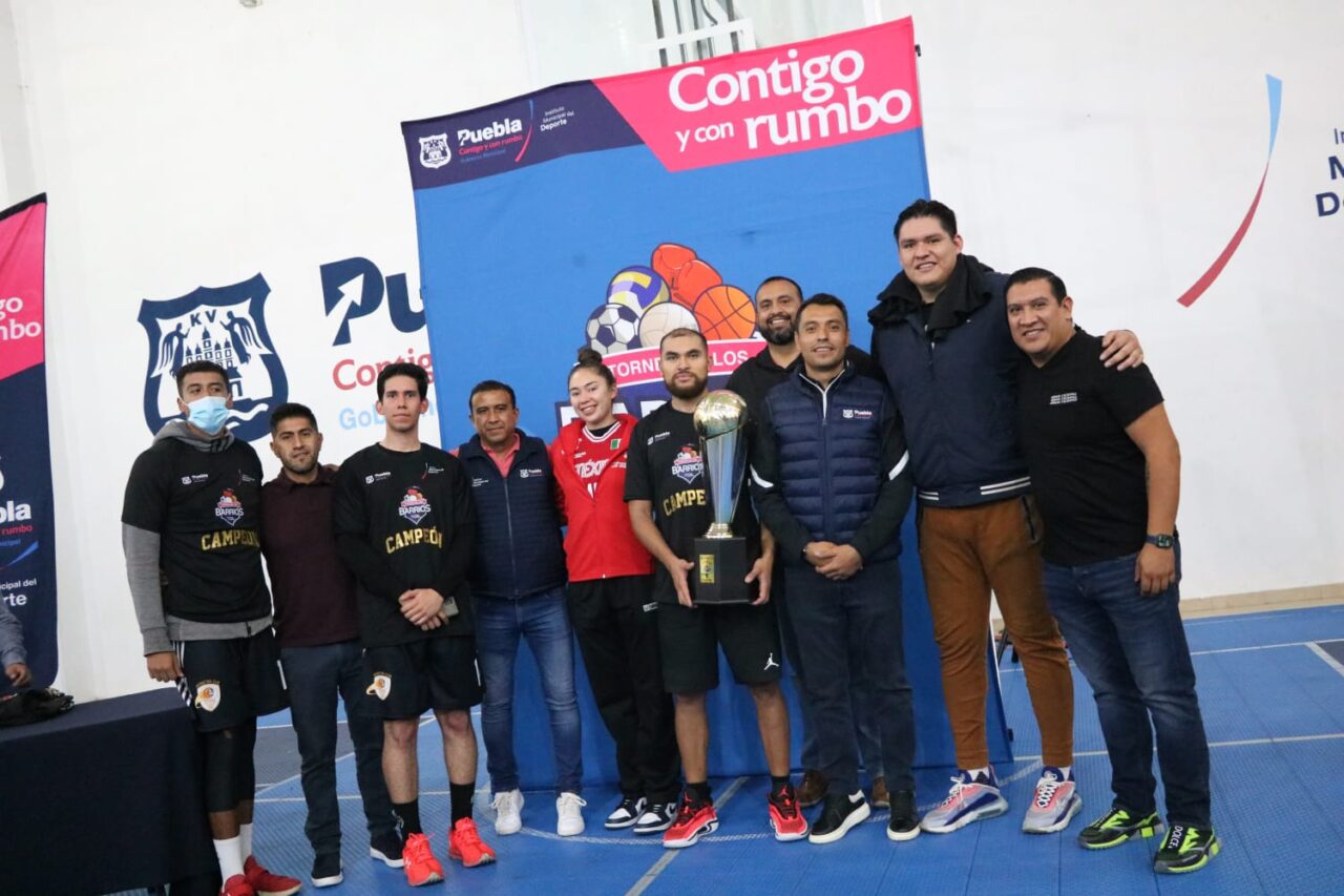 Concluye con éxito el Torneo de lo Barrios de Baloncesto del Ayuntamiento de Puebla