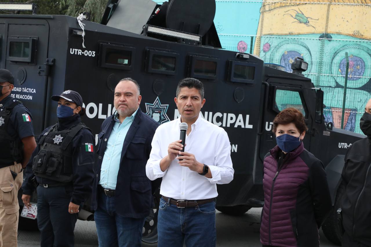 Refuerza Eduardo Rivera la estrategia de seguridad con Operativo «CEDA 360»