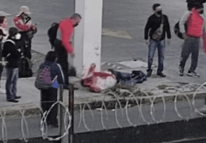 #EnVideo | Pasajeros de Ruta Azteca casi linchan a sujeto