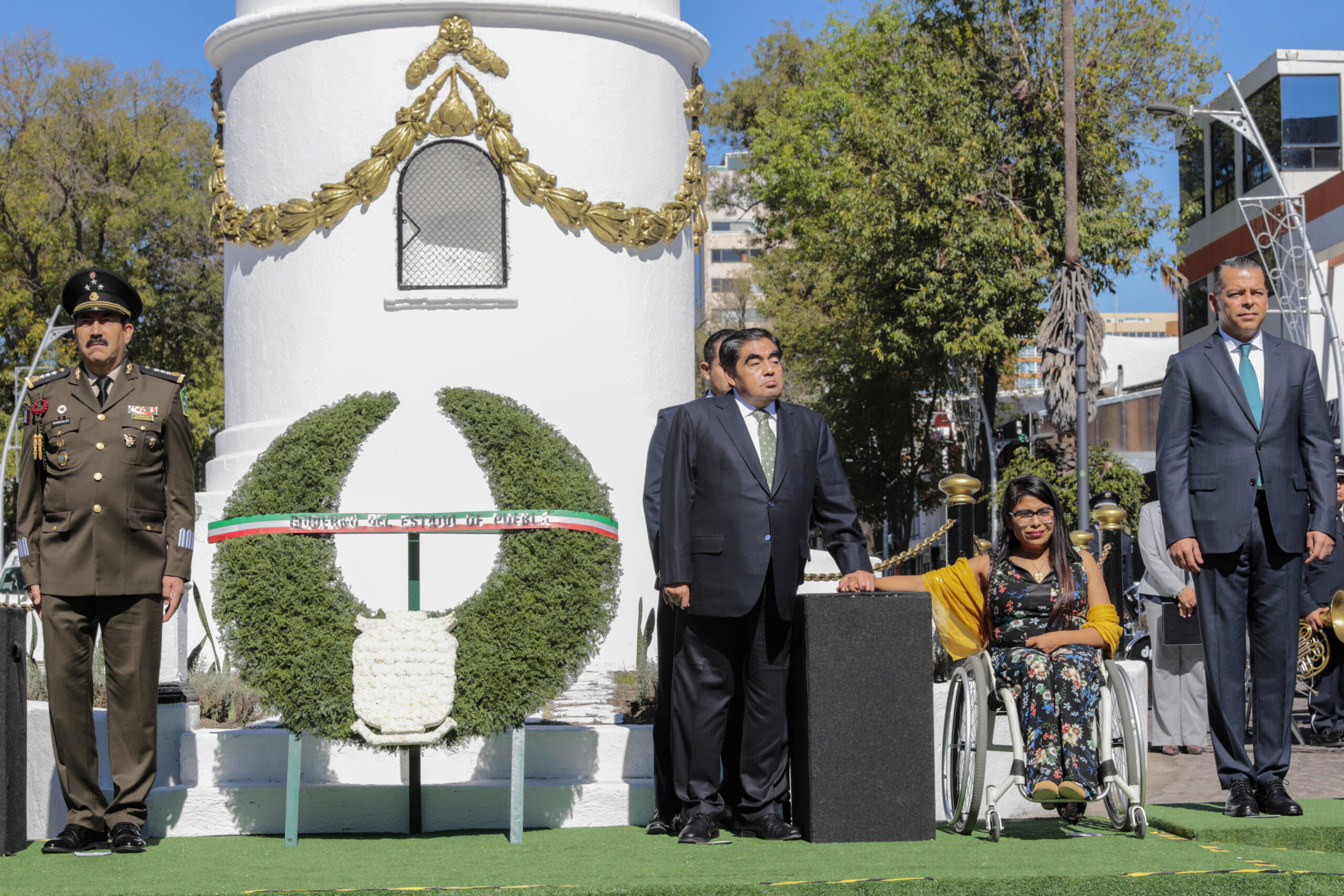 Conmemora Gobierno de Puebla el 201 Aniversario de la Consumación de la Independencia de México