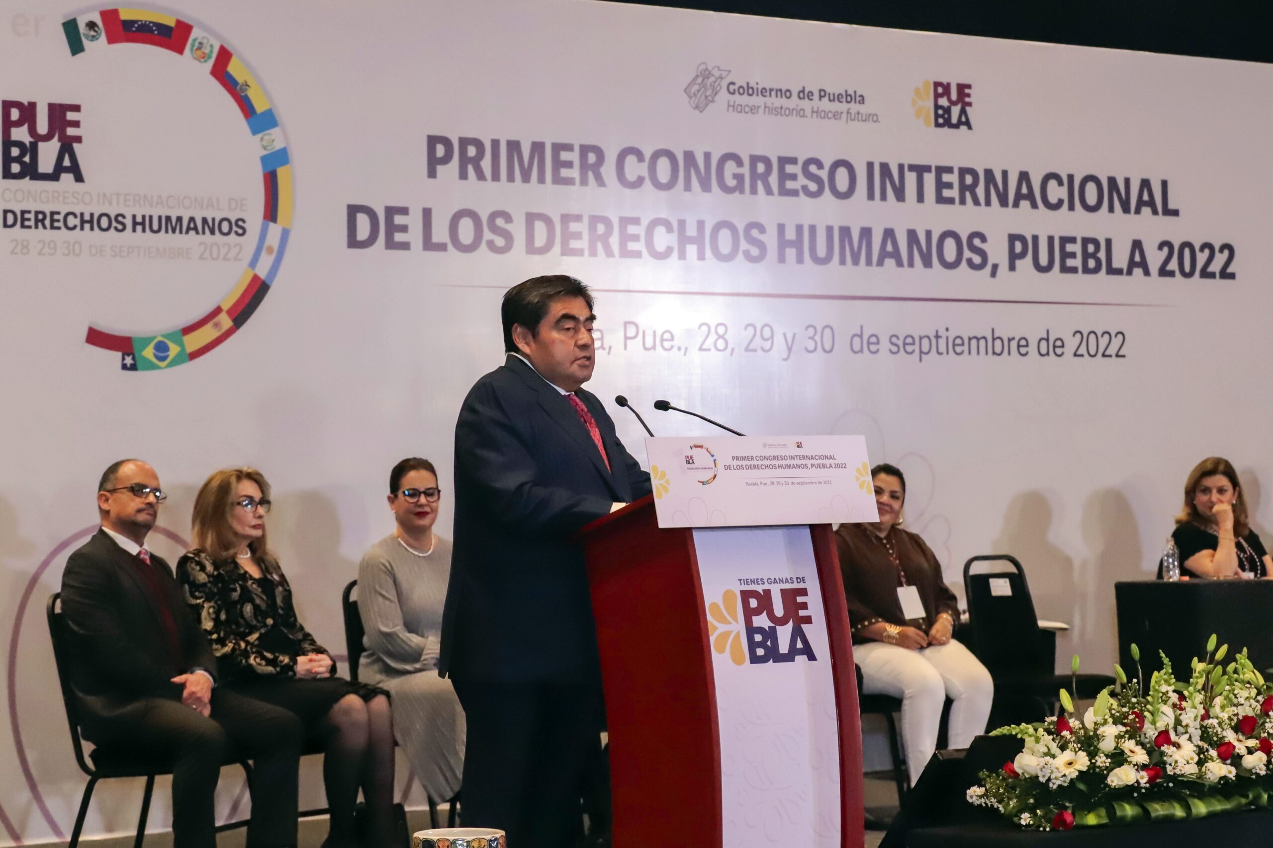 Inauguran el Primer Congreso Internacional de Derechos Humanos, Puebla 2022