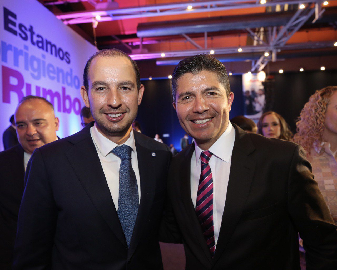 Reconoce Marko Cortés buen gobierno de Eduardo Rivera en Puebla