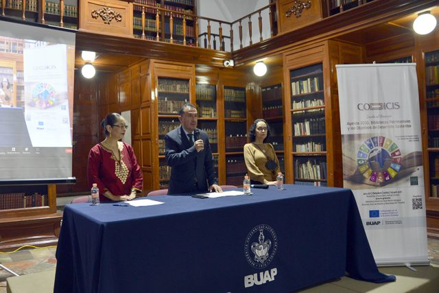 Inicia en la BUAP el Simposio CODICIS: Agenda 2030. Bibliotecas patrimoniales y los Objetivos de Desarrollo Sostenible￼