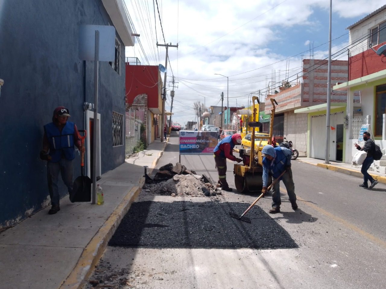 Tapan más de tres mil baches en la capital poblana durante la última semana de septiembre