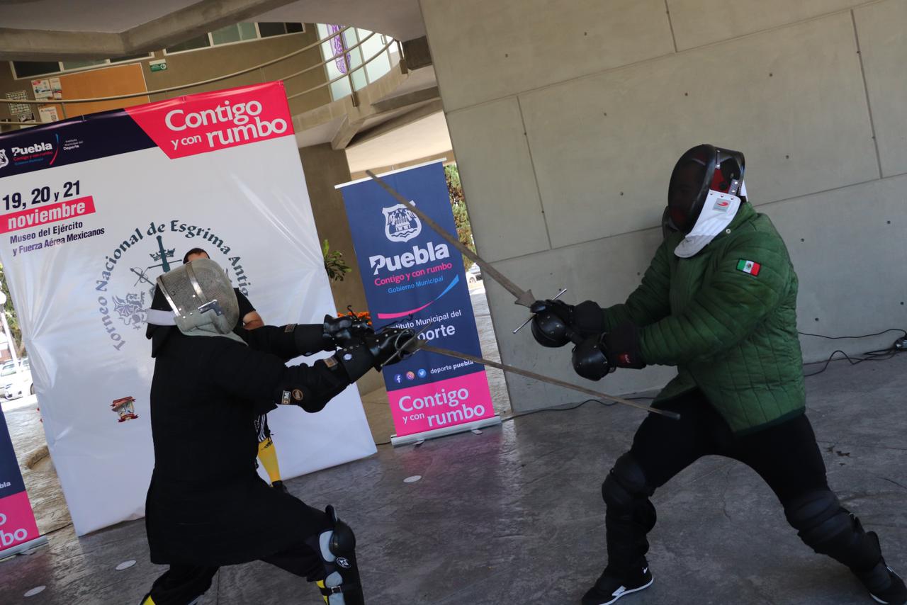 Recibe Puebla el 13° Torneo Nacional de Esgrima