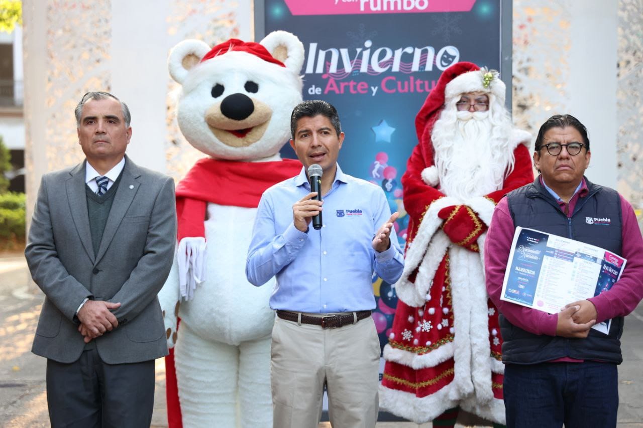 Presenta Ayuntamiento de Puebla las actividades culturales para la temporada navideña