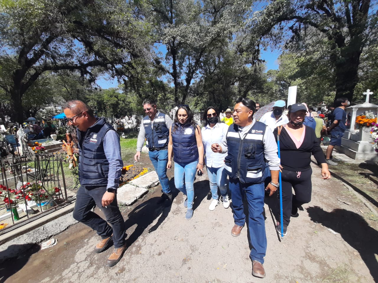 En orden, los festejos por Día de Muertos en la capital de Puebla