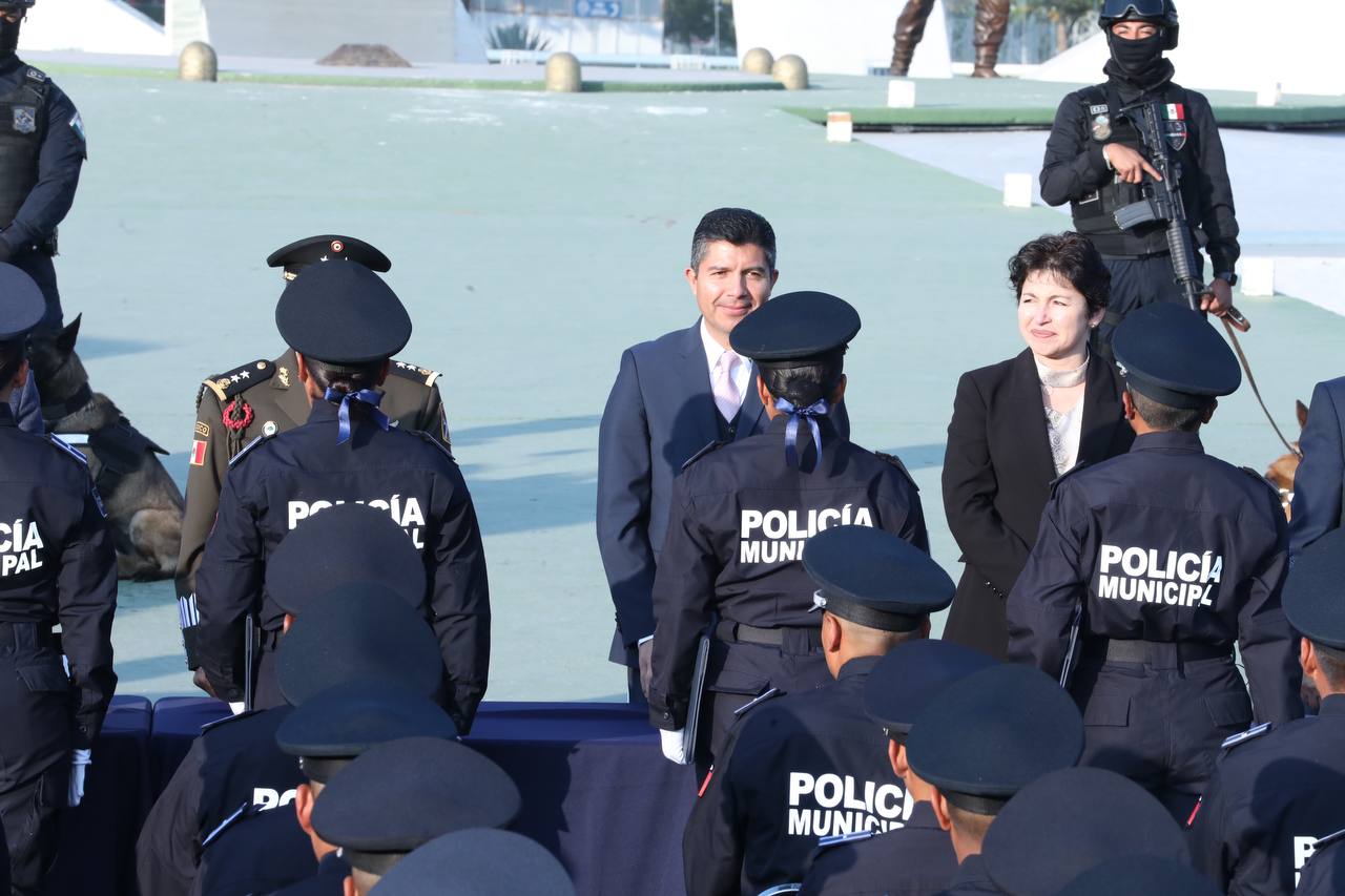 Fortalece Ayuntamiento de Puebla su cuerpo de seguridad con 79 nuevos policías municipales