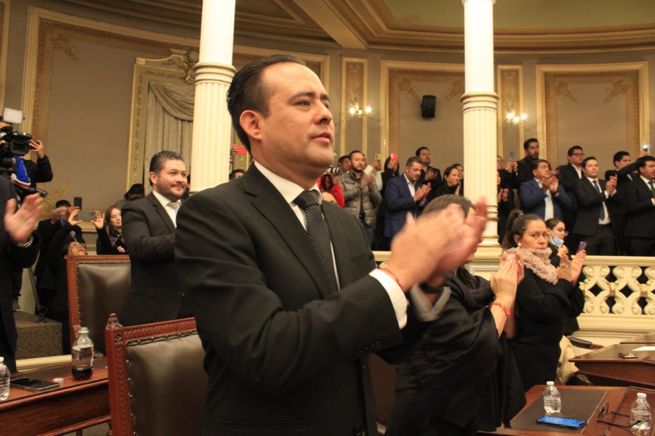 Eduardo Castillo, nuevo presidente de la JUGOCOPO del Congreso de Puebla