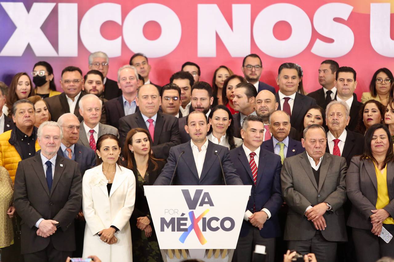 <a>Acción Nacional encabezará candidatos a la presidencia de la República y Gobierno en CDMX para 2024, en coalición con PRI y PRD</a>