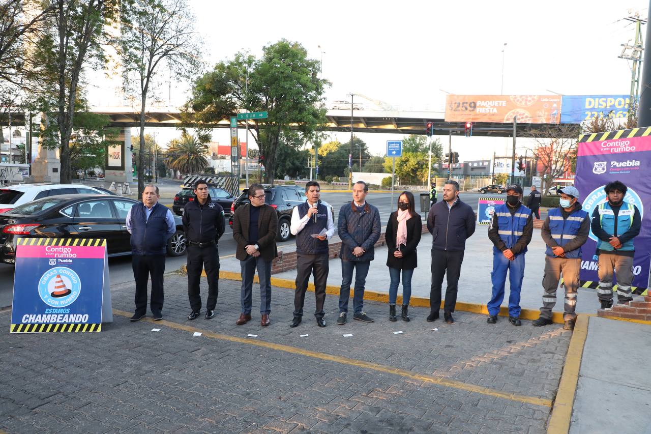 Continúa mejora de movilidad en la capital poblana