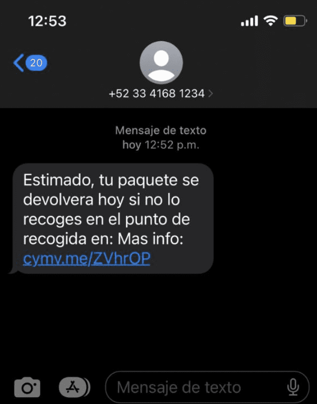 Con un simple mensaje de texto puede, ciberdelincuentes pueden robar datos e identidad de las personas: SSP