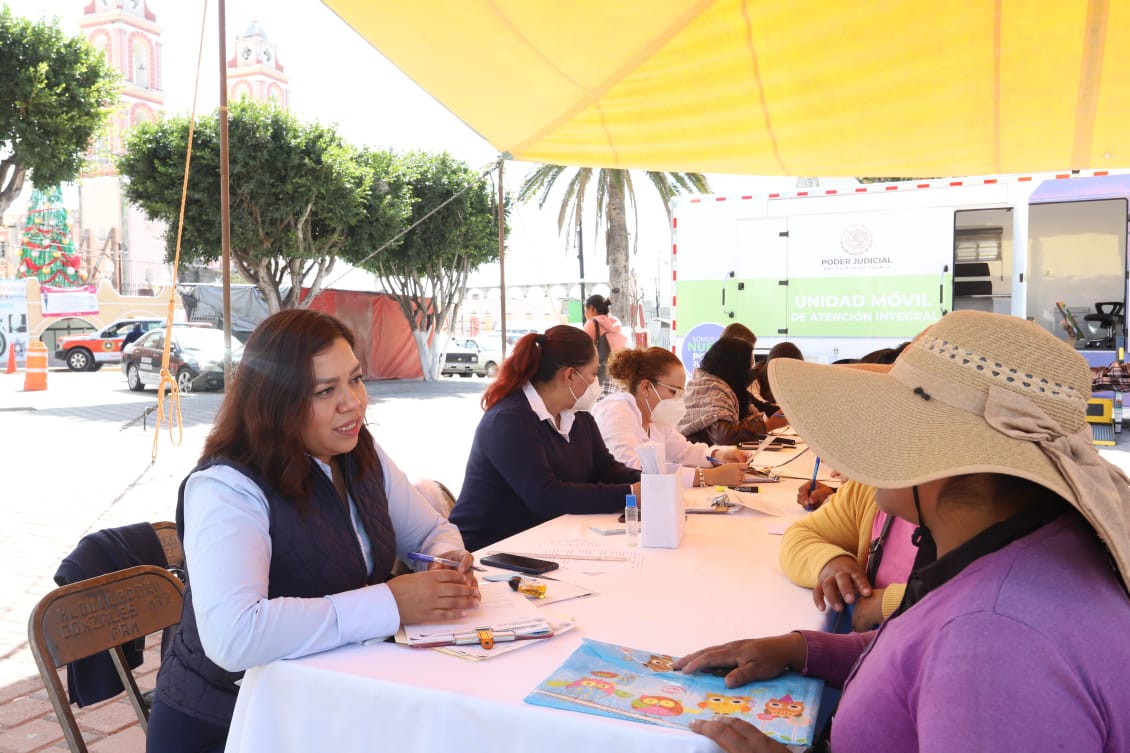Acerca Poder Judicial servicios a Tlacotepec de Benito Juárez