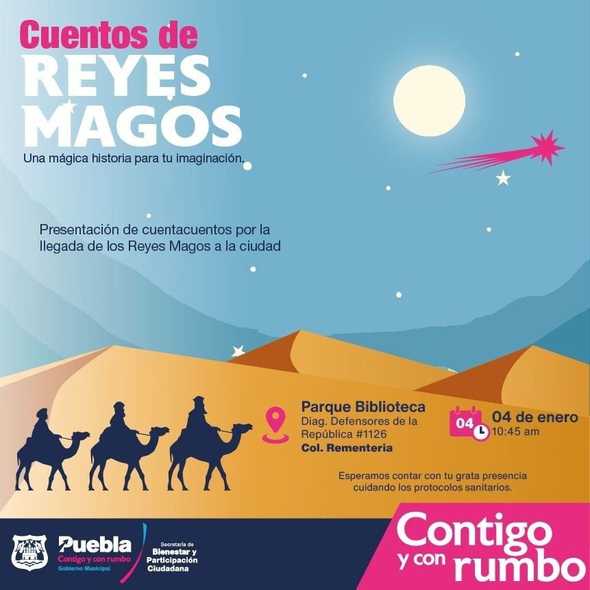 Habrá cuenta cuentos en Parque Biblioteca, por Día de Reyes