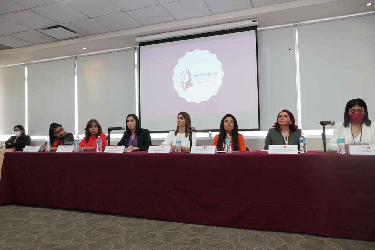 Presenta Observatorio de Participación política de las Mujeres en Puebla Plan de fortalecimiento para la prevención de violencia política en razón de género