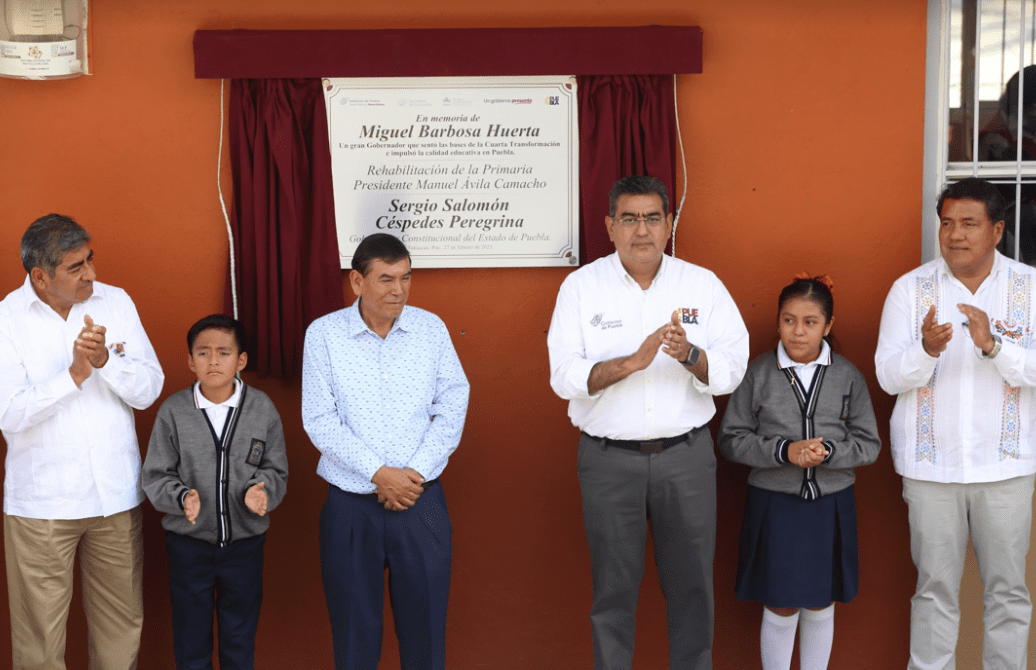 Cuenta Puebla con un Gobierno Estatal presente y se servicio: Sergio Salomón