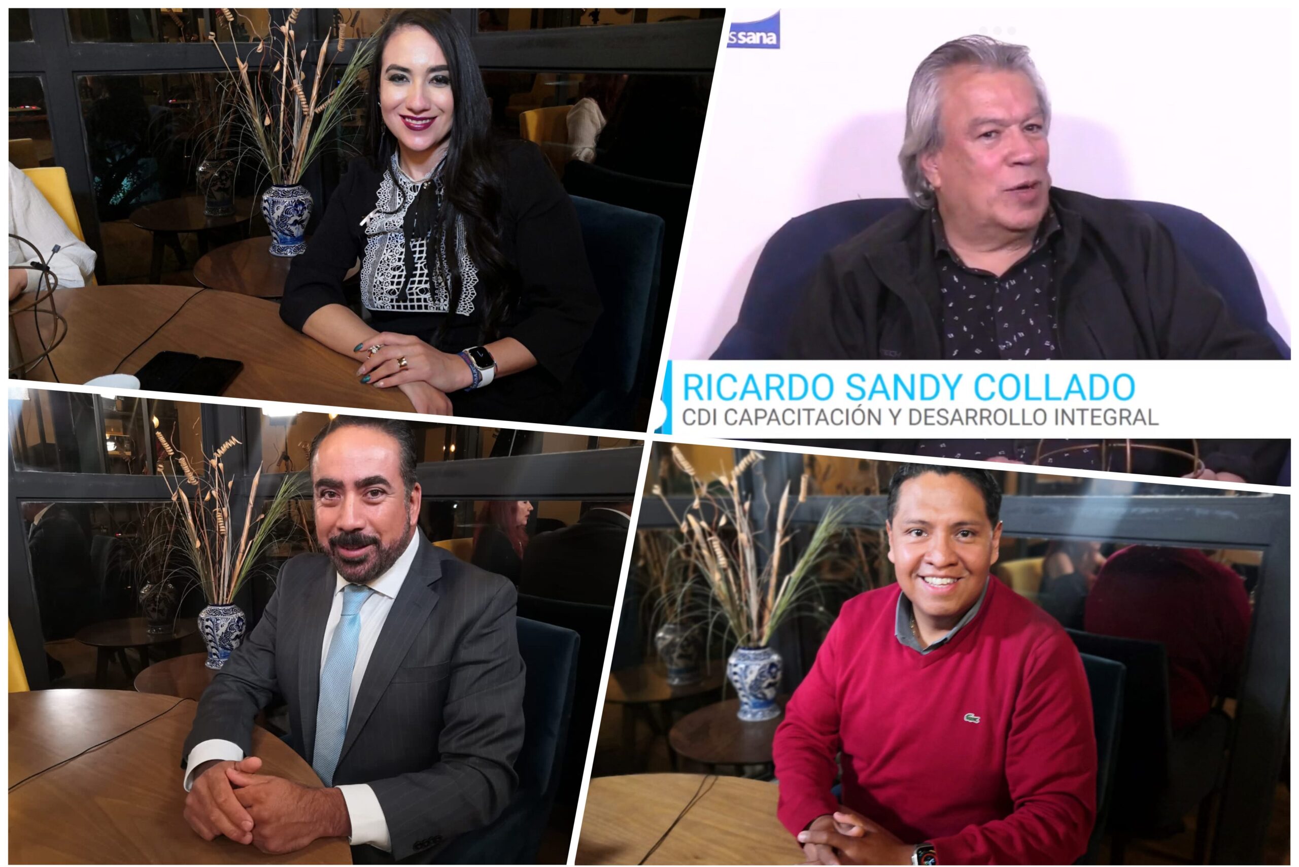 Aurora Sierra, Ricardo Sandy, Rafael Micalco y Leobardo Rodríguez; los invitados de Los Conjurados