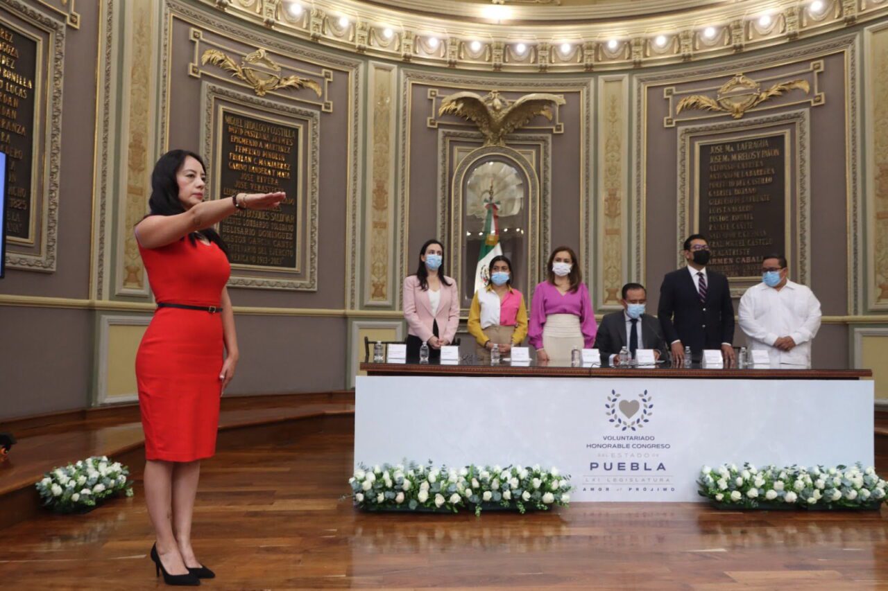 <strong>Rinde protesta como titular del Voluntariado del Congreso del Estado Vania Vidal Marcelo </strong>