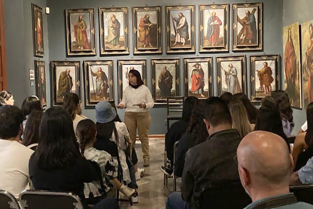 Alumnos del Instituto Tecnológico y de Estudios Superiores de Oriente (ITESO) visitan la BUAP